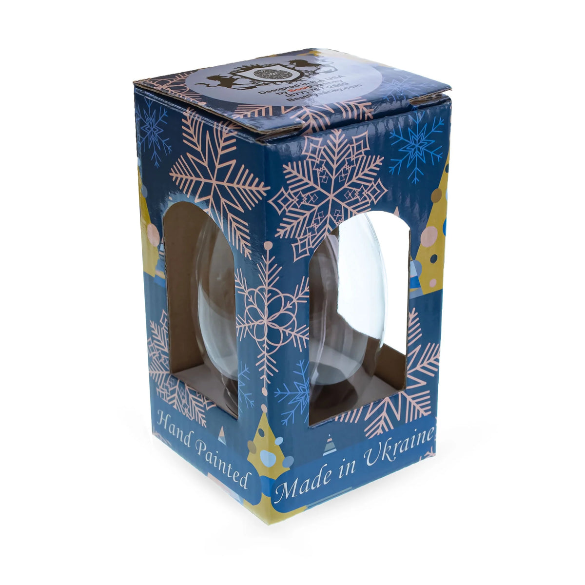 Glass Ornament 4 Inches K1041