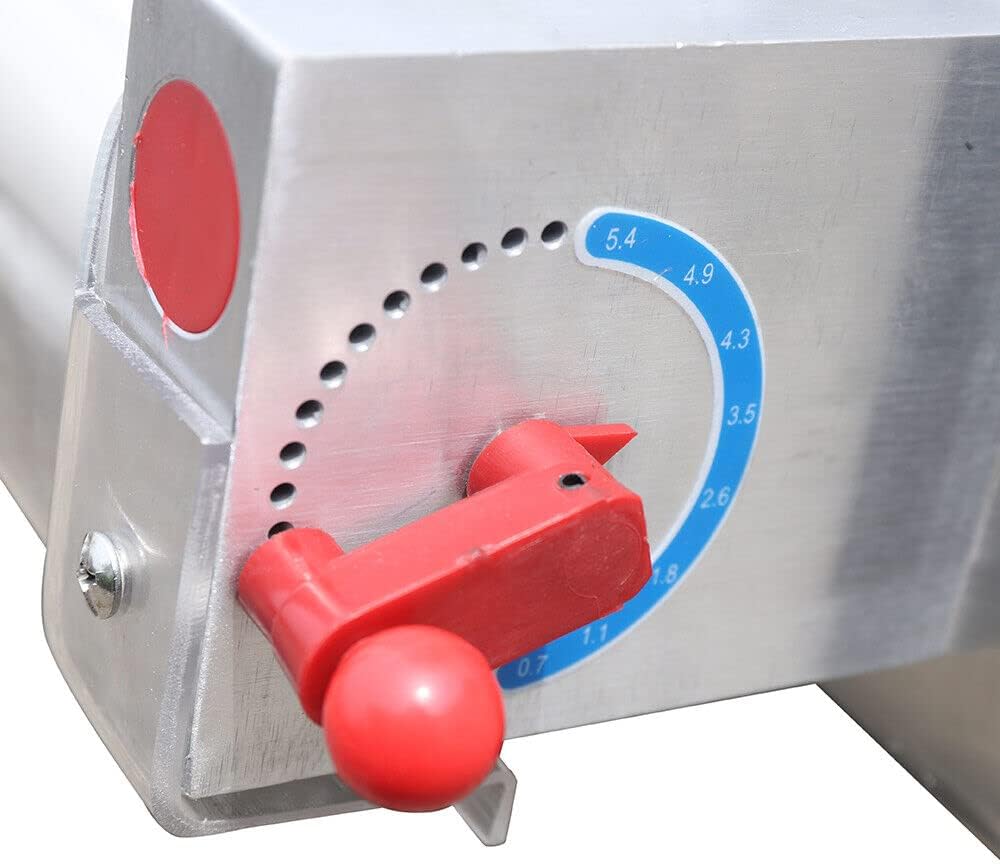 Pizza Dough Roller Sheeter, 370W 3-15 inch Commercial Pizza Dough Press Machine Q424