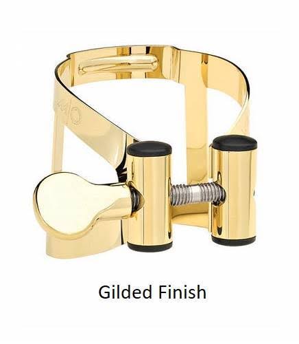 Pink Gold Tenor Sax Ligature with Plastic Cap W615