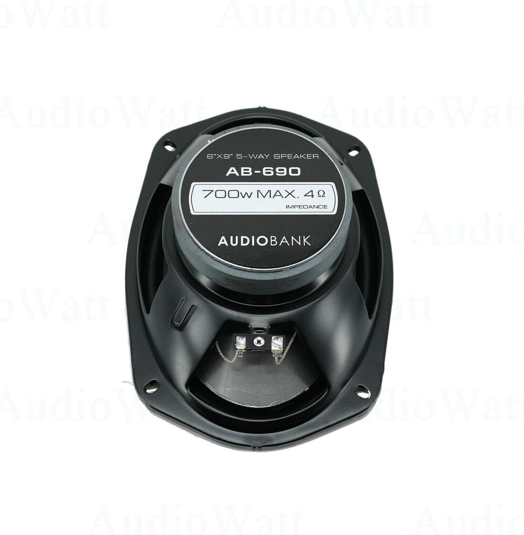 6x9 5-Way Car Audio Coaxial Speakers 4 Ohms B89299