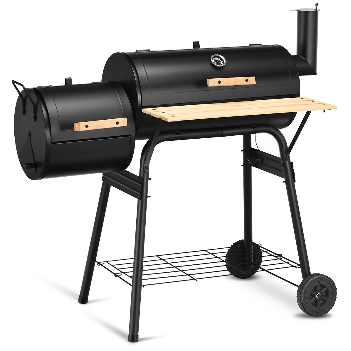 Outdoor Charcoal BBQ Grill Smoker E2635