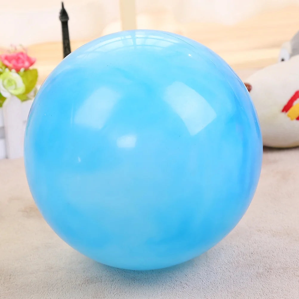5pcs Plastic Air Filled Bouncy Rubber Balls A3498
