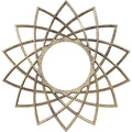 36x22OD x 13 7/8x22ID x 1x22P PVC Pierced Ceiling Medallion D9082