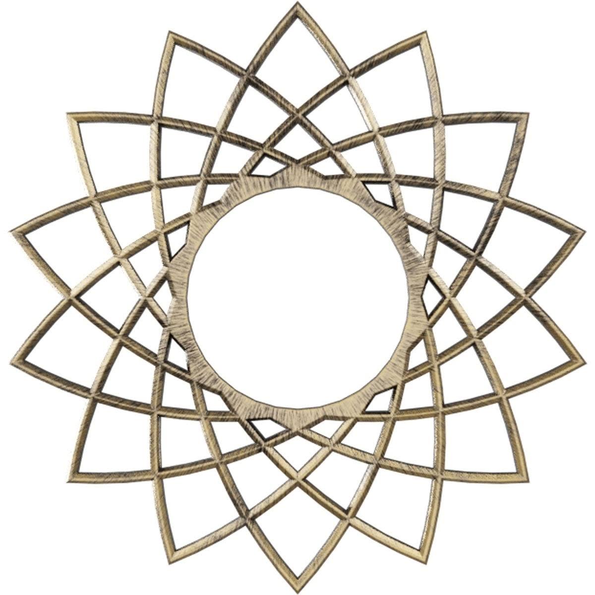 36x22OD x 13 7/8x22ID x 1x22P PVC Pierced Ceiling Medallion D9082
