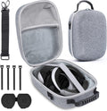 Hard Carrying Case Bag for PlayStation VR2 Gaming Headset and Touch Controllers Accessories K206