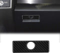 Carbon Fiber Passenger Seat Storage Box Trim Cover P326151