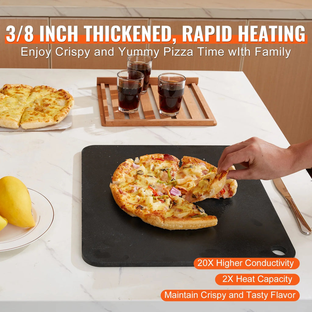 16"x14.5" Pre-Seasoned Carbon Steel Pizza Baking Sheet G23553