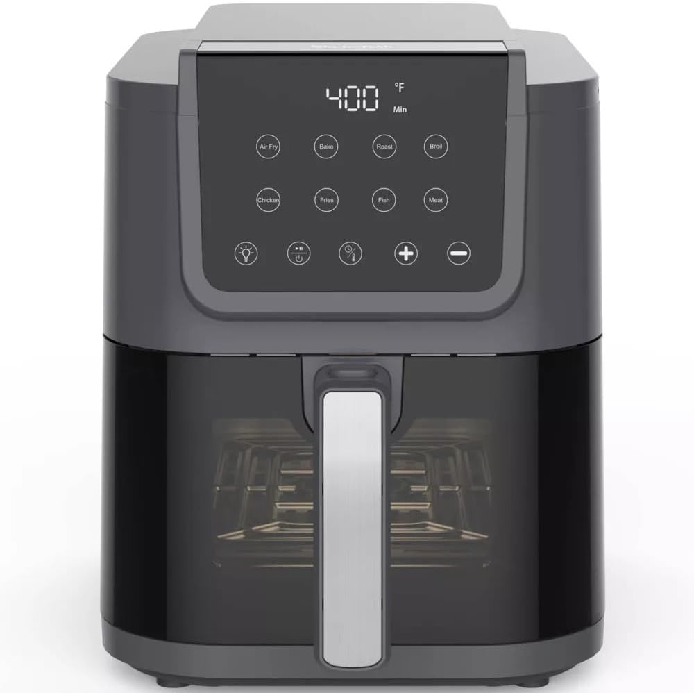 4-in-1 5qt Compact Air Fryer with Digital Touchscreen C6785