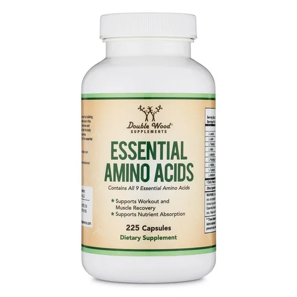 Essential Amino Acids 1 Gram Per Serving Powder Blend 225 Capsules U243