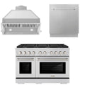 48 Gas Range, Range Hood Insert and Dishwasher W762