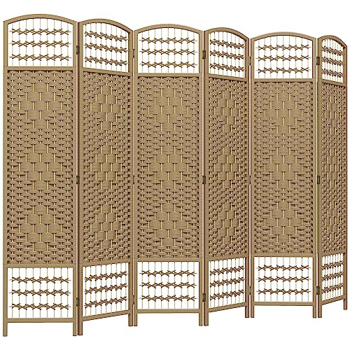 6 Panel Folding Room Divider J661