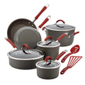 12 Piece Hard-Anodized Aluminum Nonstick Cookware Set N78766