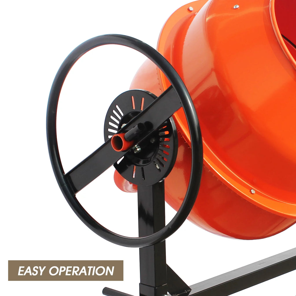 4/5HP Electric Concrete Cement Mixer 5 Cu Ft O515693