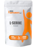 L-Serine Powder 2000mg Gluten Free Supplement 1 Kilogram A860