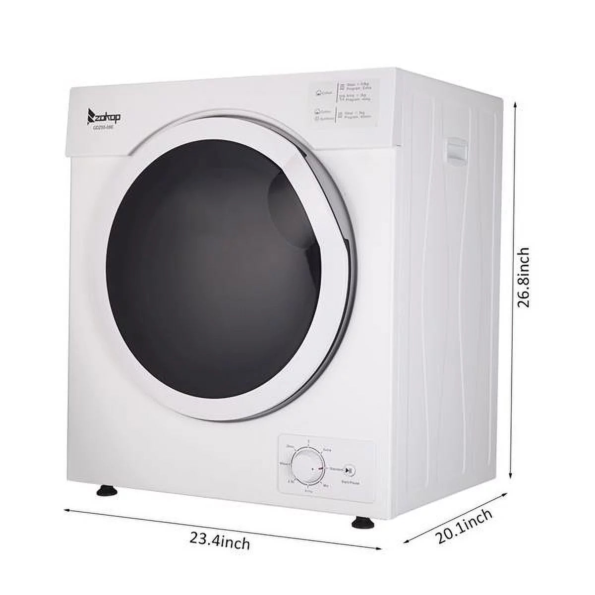 Cotton-White 5.5kg Drum Dryer G5181