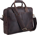Leather 15.6 Inch Laptop Messenger Bag Z5160