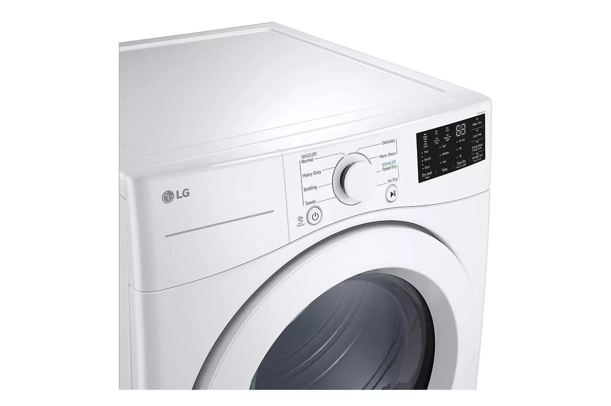 White Front Load Gas Dryer A322