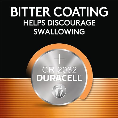 2032 Lithium 3V Coin Battery 4 Count D749