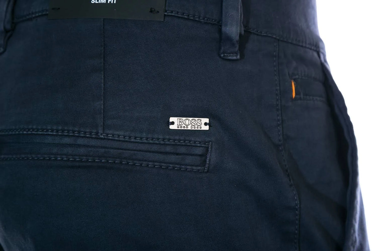 Navy Slim Chinos Z694