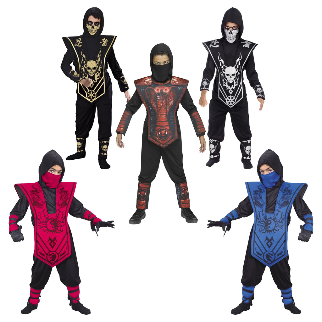 Blue Ninja Halloween Costume S275532