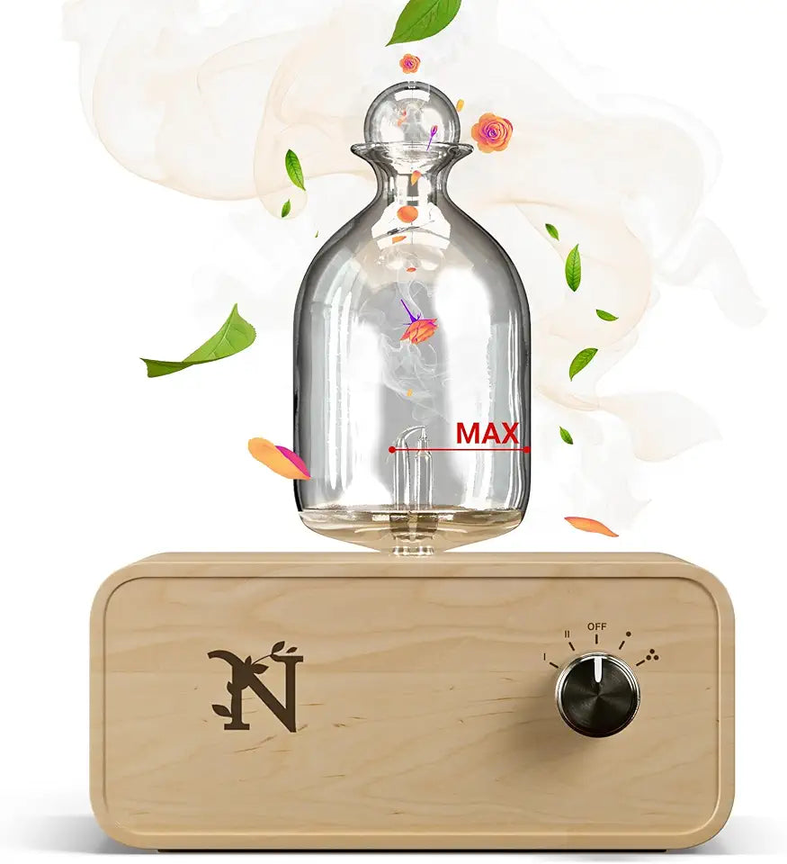 Glass Wood Oil Diffuser J50779
