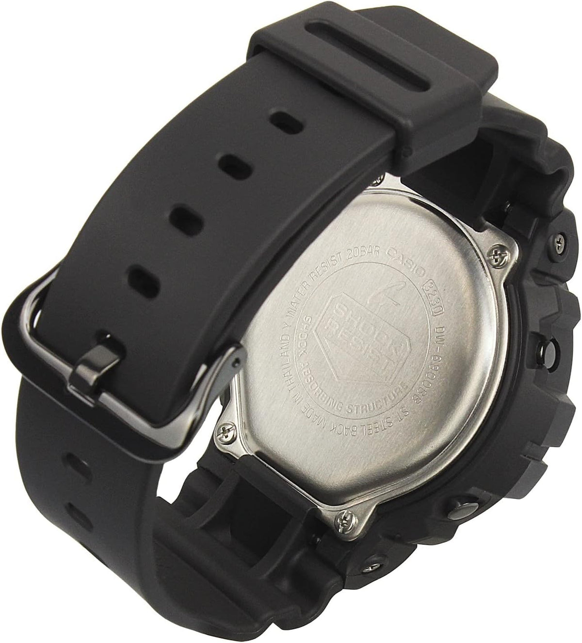 Black Resin Watch T586