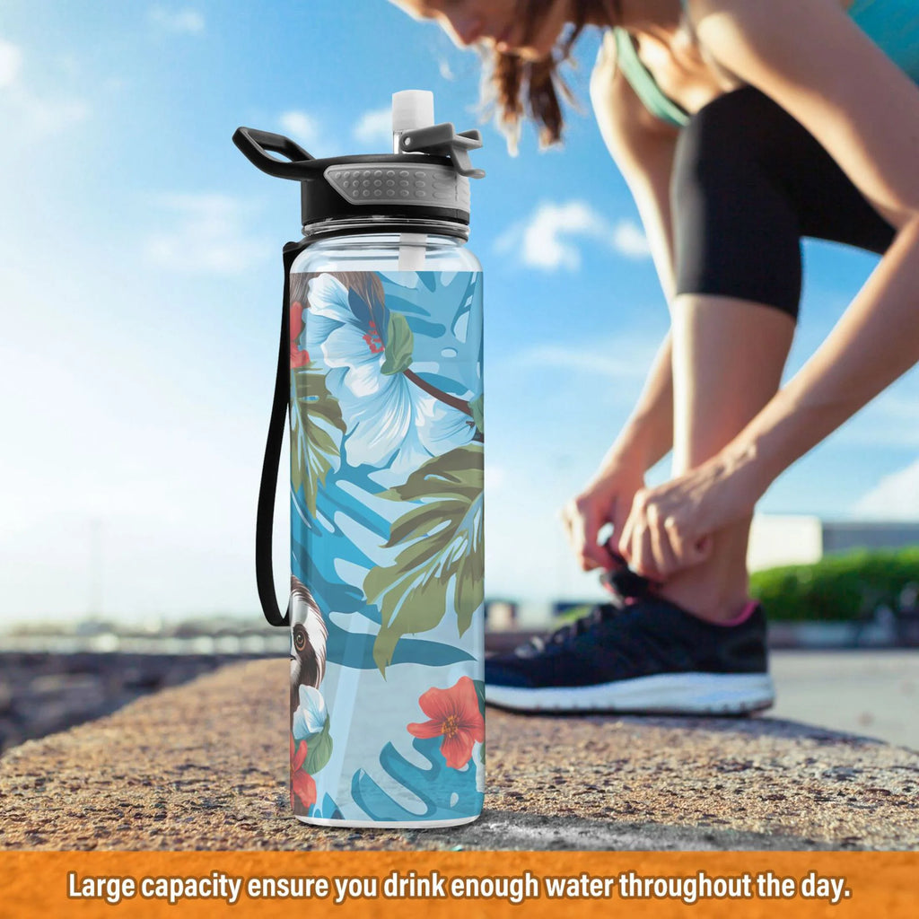 32oz Tritan Leakproof Water Bottle with Straw M895767