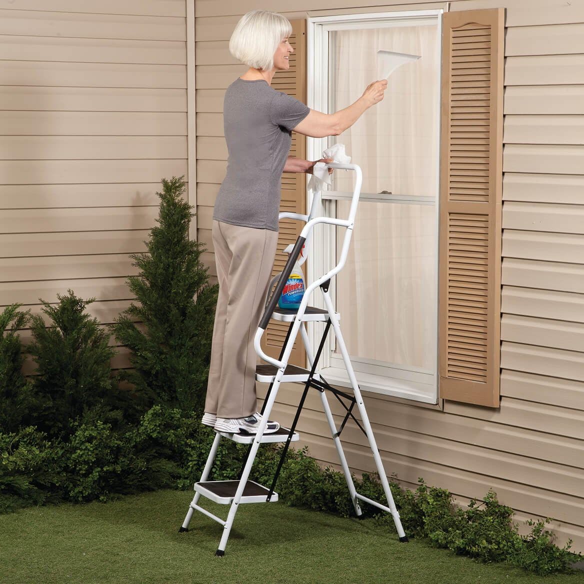 Step Ladder with Handles H28028
