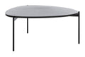 Dark Grey Oak/Black Coffee Table P826