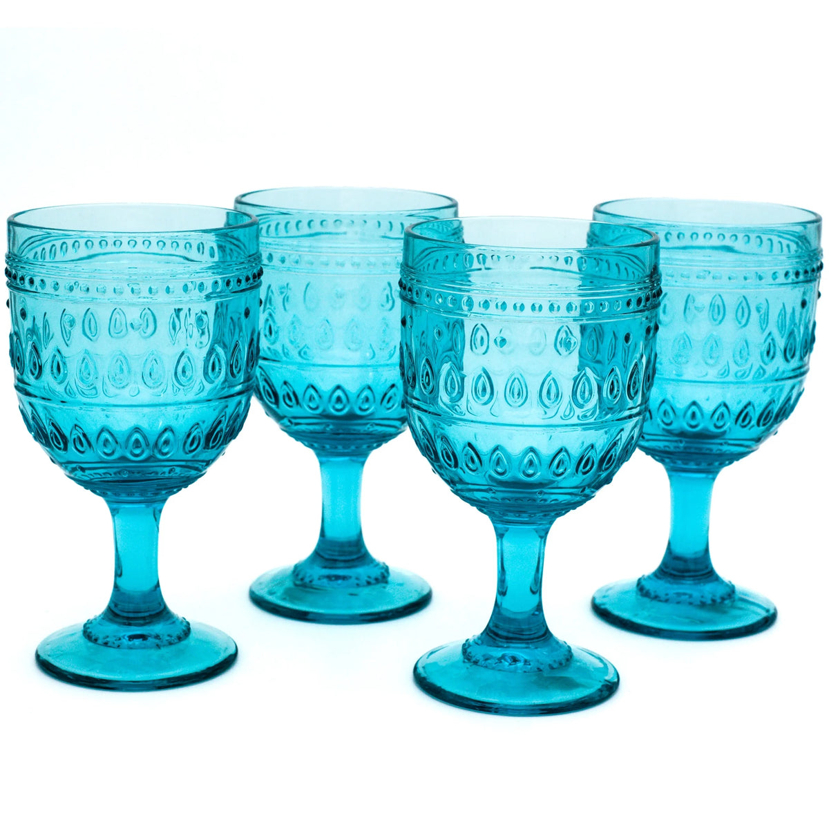 Grey 12-ounce Wine Goblets Set of 4 W62150