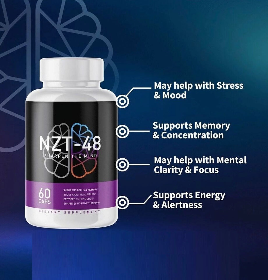 60 Capsules (3 Pack) Brain Booster U202