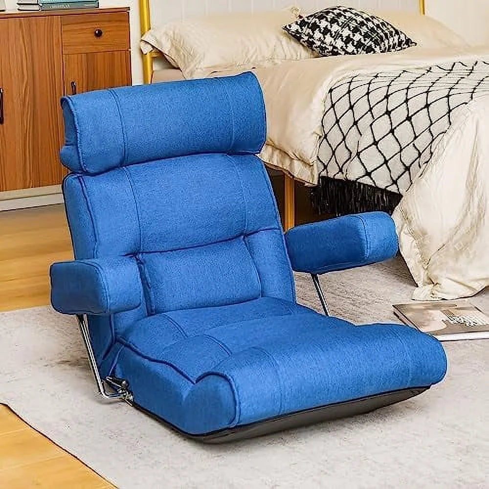 Adjustable Folding Sofa Chair with Backrest Armrest C66664