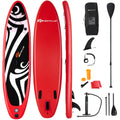 11' Inflatable Stand Up Paddle Board with Bag Paddle Pump Red K423