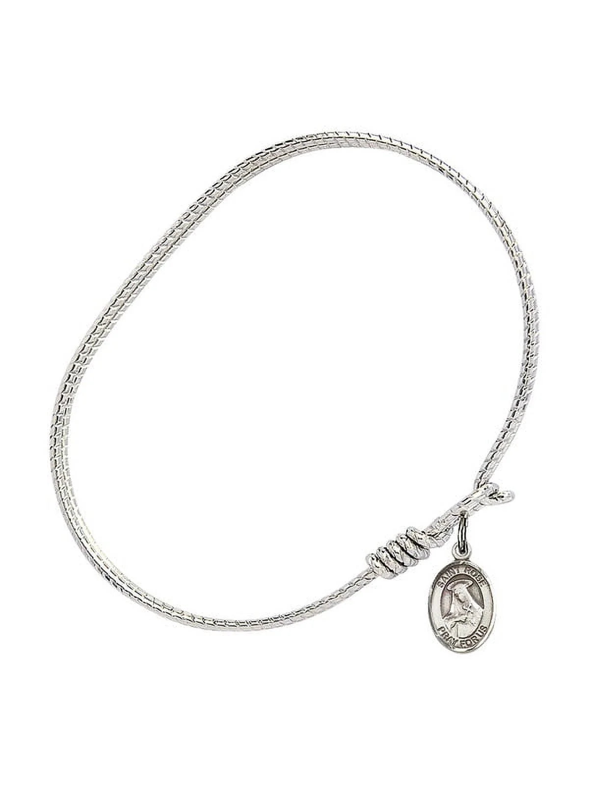 Oval Eye Hook Bangle Bracelet M740