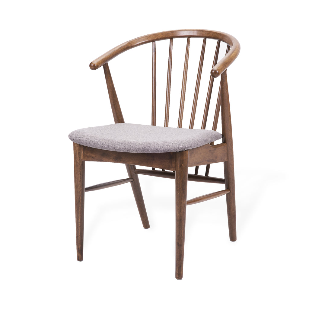 Solid Wood Dining Room Set of 6 with Padded Seat B172