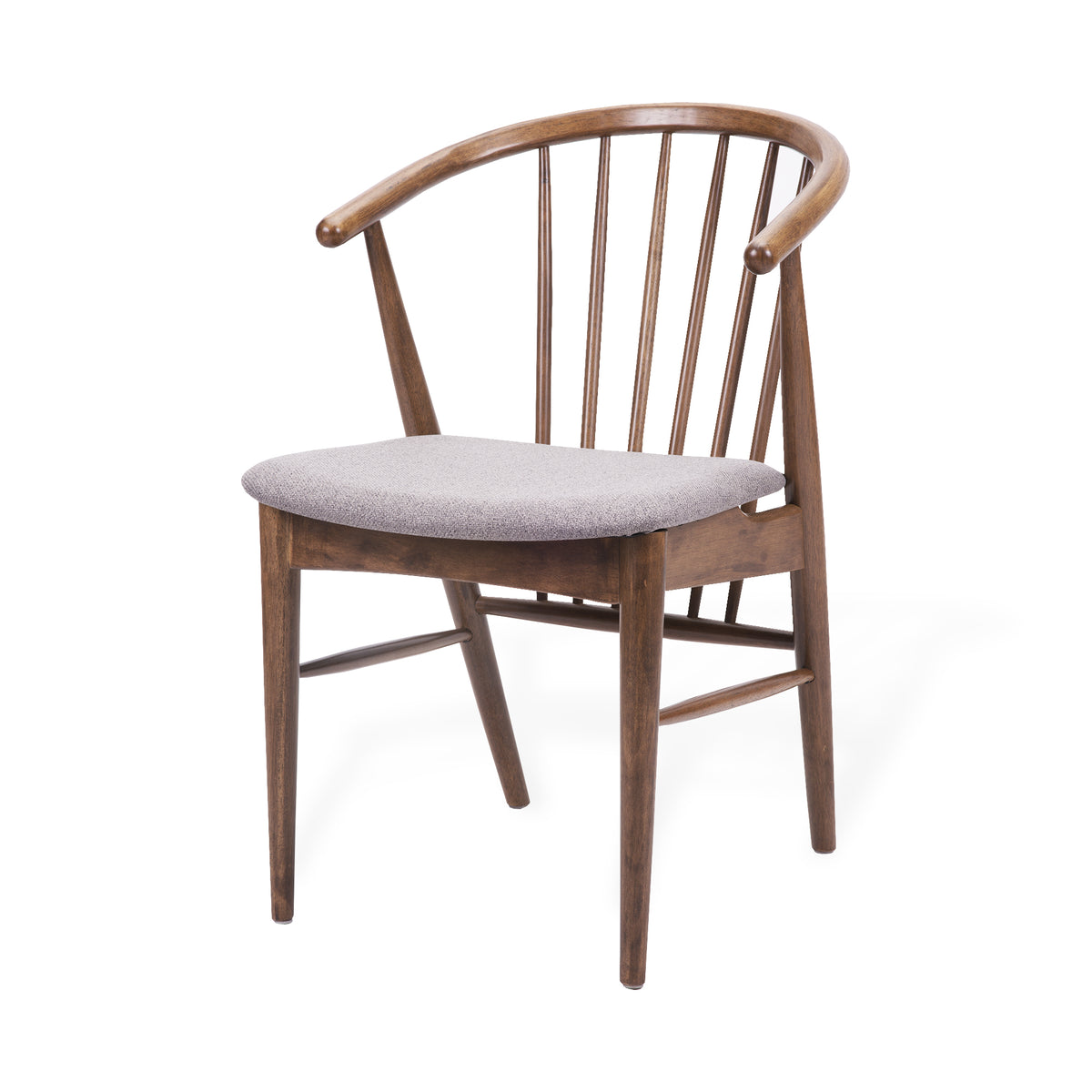 Solid Wood Dining Room Set of 6 with Padded Seat B172