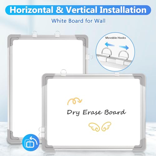 12" x 16" Small Double-Sided Magnetic White Board O76003