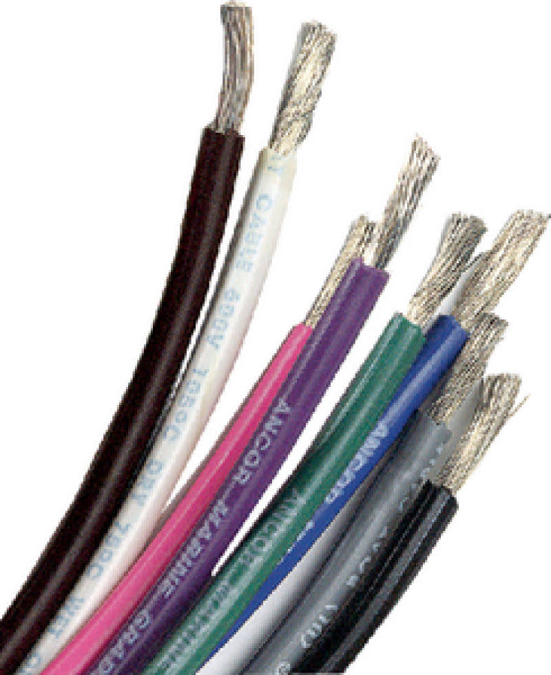 14 Ga. 250' Black Tinned Copper Primary Wire S471