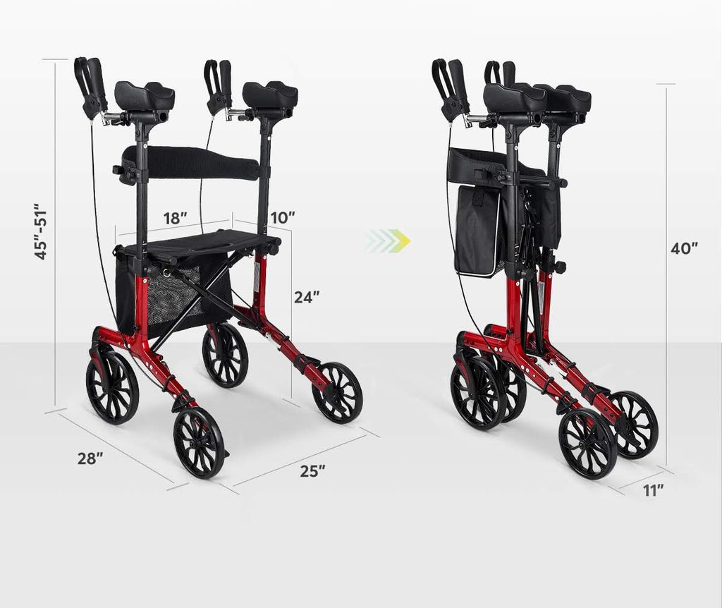 Upright Walker with Seat J43863