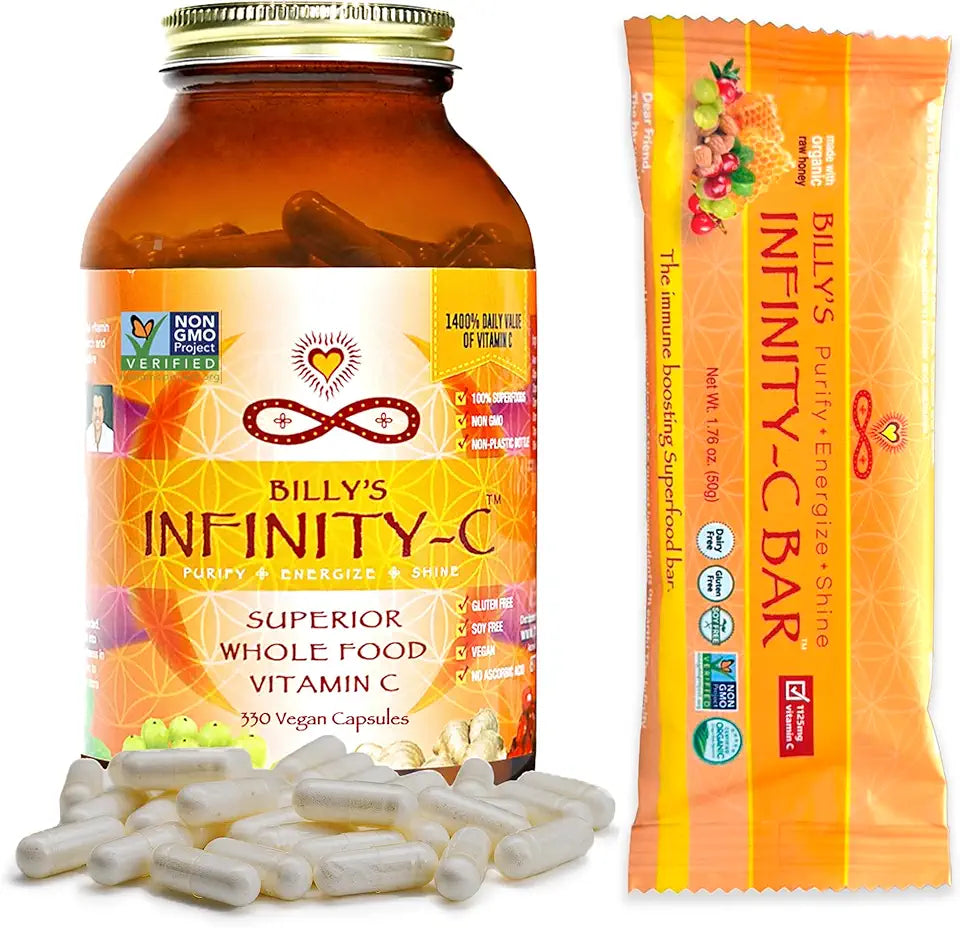 Vitamin C Capsules and Snack Bars Bundle F6691