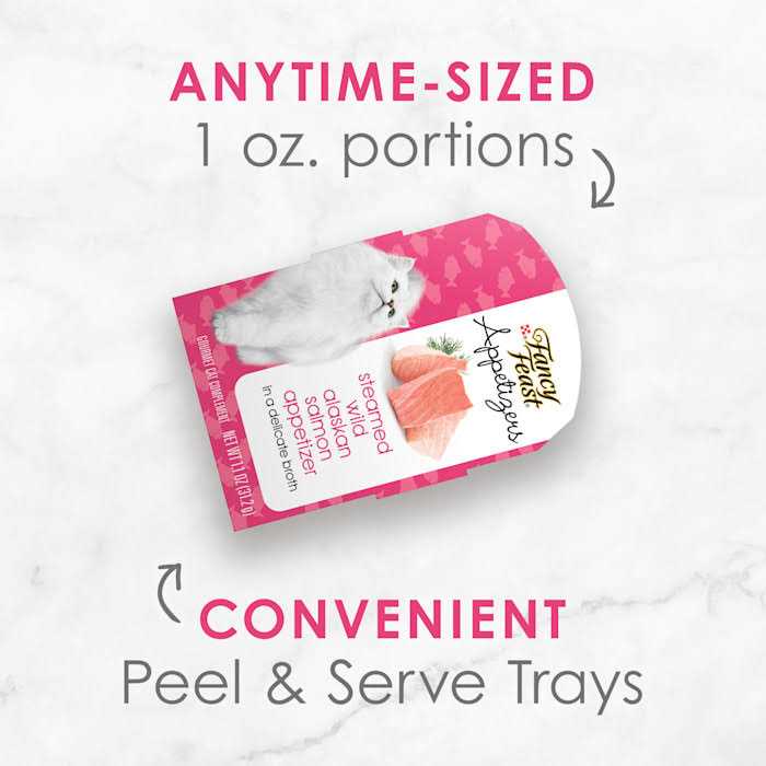 Grain Free Wet Cat Food Topper Salmon Appetizer S288507