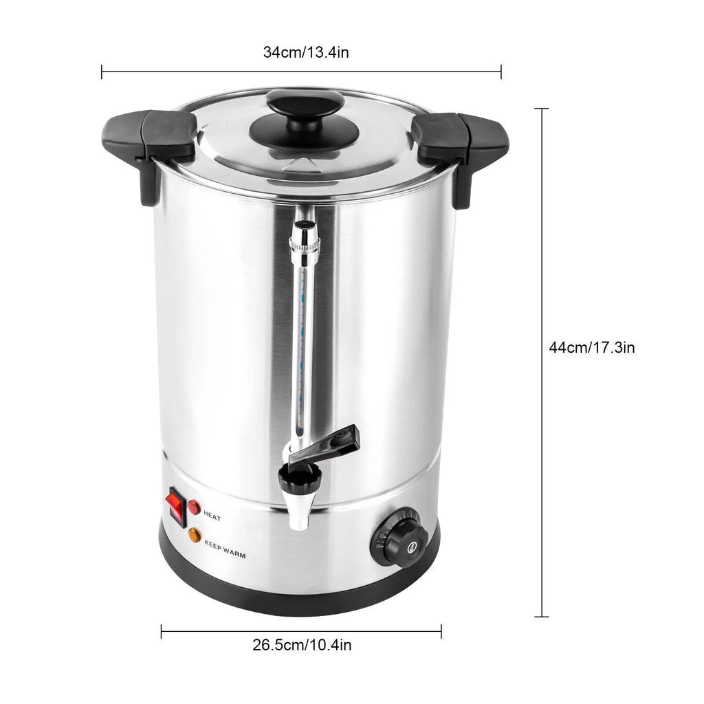 12L Stainless Steel Coffee Urn B136