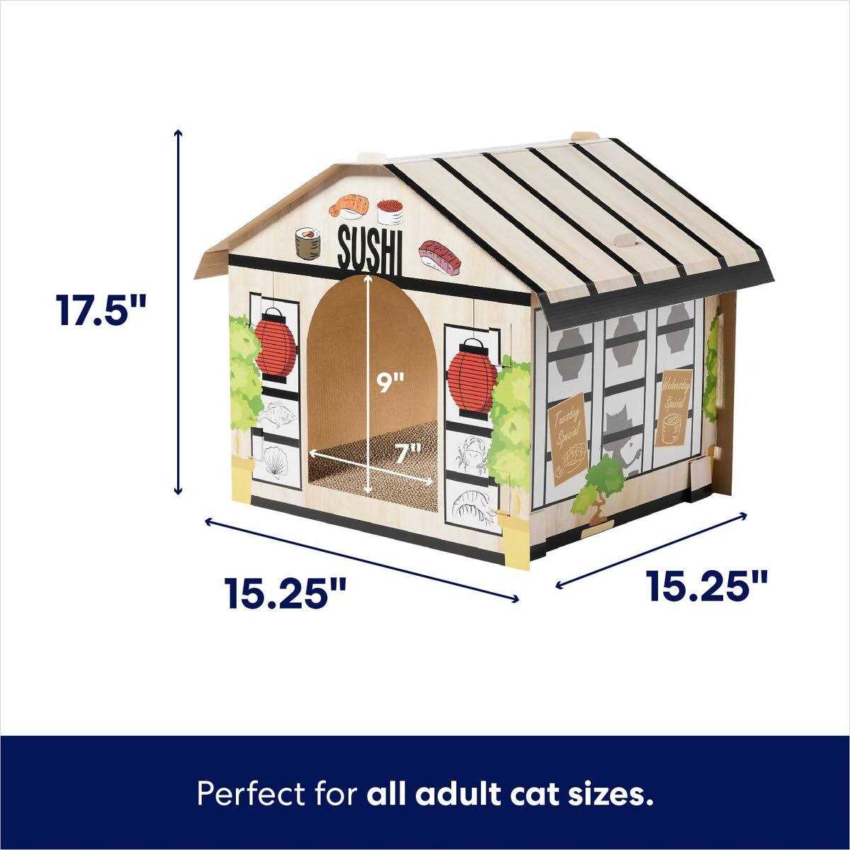 Cardboard Cat House F648268
