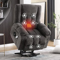 Power Lift Recliner Chair with Vibration Massage and Lumbar Heating U179219