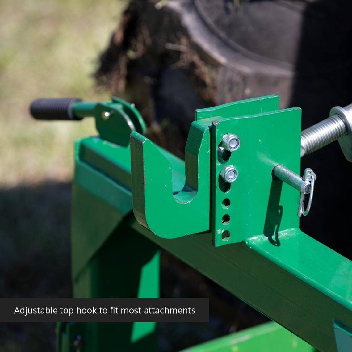 Quick Hitch Cat 1 and Cat 2, 3 Point Green Steel D565518