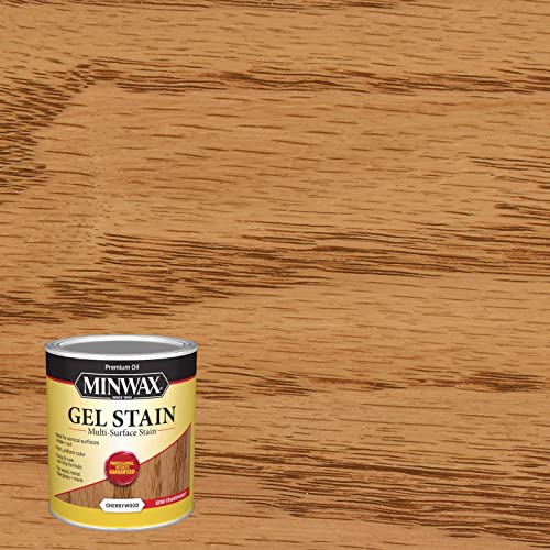 Gel Stain, Mahogany, 1/2 Pint P320372