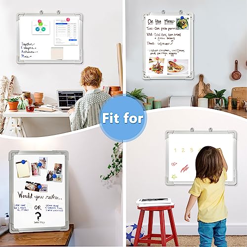 12" x 16" Small Double-Sided Magnetic White Board O76003