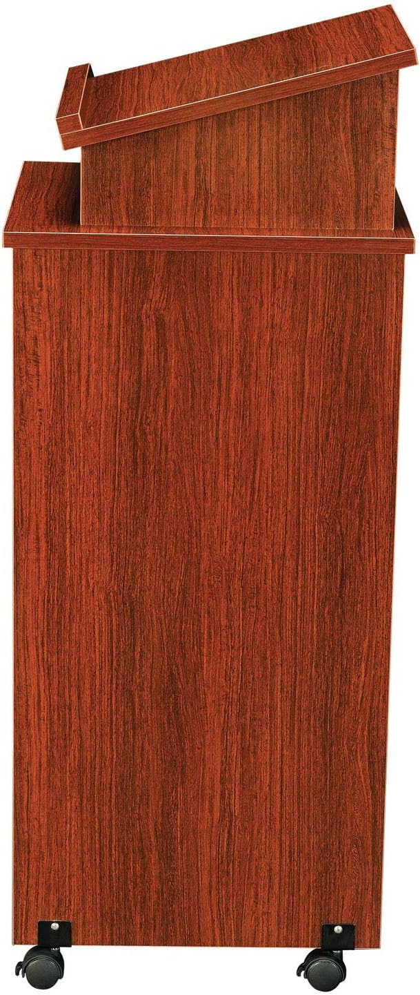 Mahogany Mobile Lectern H205521