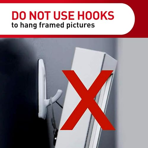 Large Utility Hooks, 7 Hooks, 12 Strips U5805