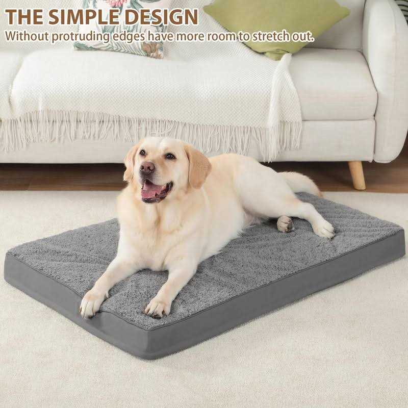 Waterproof Plush Dog Bed with Removable Washable Cover A400672